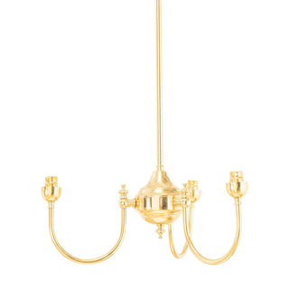 Lighting Inspirations Luke 3 Light Pendant Polished Brass Frame Only