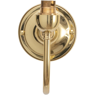 Lighting Inspirations Luke 1 Light Wall Bracket Polished Brass Frame Only