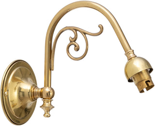 Lighting Inspirations Victoriana 1 Light Wall Bracket Polished Brass Frame Only