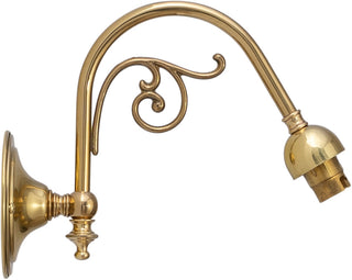 Lighting Inspirations Victoriana 1 Light Wall Bracket Polished Brass Frame Only