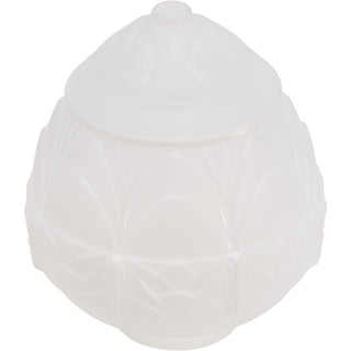 Lighting Inspirations Asheville Shade Frost 4 1/4" Fitter