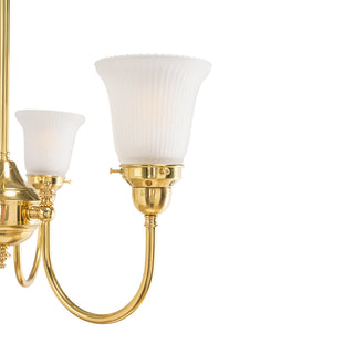 Lighting Inspirations Luke 3 Light Pendant Arms Up Zipper 23 Frost Shades