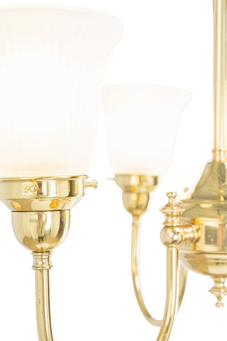 Lighting Inspirations Luke 3 Light Pendant Arms Up Zipper 23 Frost Shades
