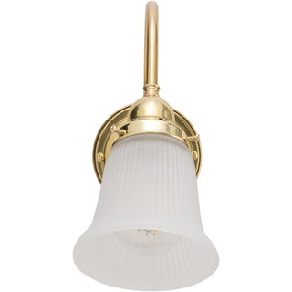 Lighting Inspirations Victoriana Wall Bracket With Zipper 23 Frost Shade