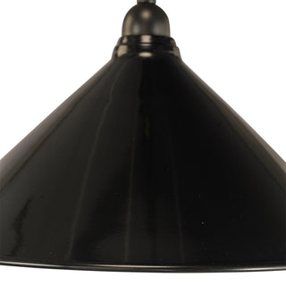Lighting Inspirations 390mm Edwardian Black On Rod Set 1/2" Patina