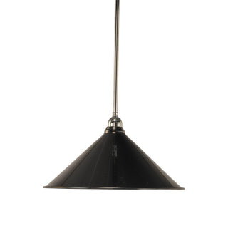 Lighting Inspirations 390mm Edwardian Black On Rod Set 1/2" Chrome