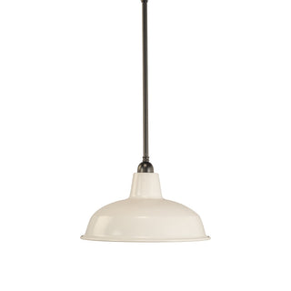 Lighting Inspirations 300mm Warehouse White On Rod Set 1/2" Patina