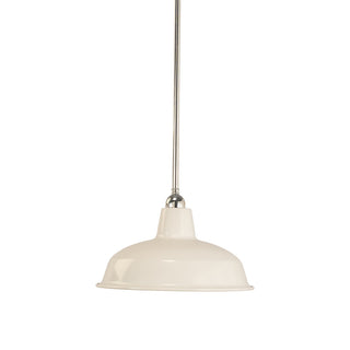 Lighting Inspirations 300mm Warehouse White On Rod Set 1/2" Chrome