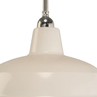 Lighting Inspirations 300mm Warehouse White On Rod Set 1/2" Chrome