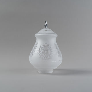 Lighting Insprirations Cambridge Large Shade With Chrome Finial