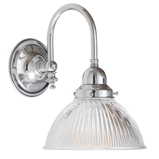 Lighting Inspirations Loxton Wall Bracket Chrome & Claredon Clear