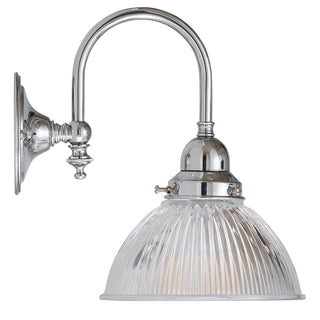 Lighting Inspirations Loxton Wall Bracket Chrome & Claredon Clear