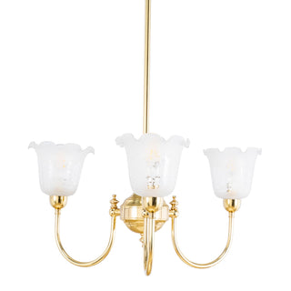 Lighting Inspirations Luke 3 Light Pendant With 5008 Shades Arms Up