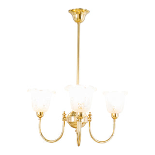 Lighting Inspirations Luke 3 Light Pendant With 5008 Shades Arms Up