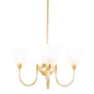 Lighting Inspirations Luke 3 Light Pendant With 5008 Shades Arms Up
