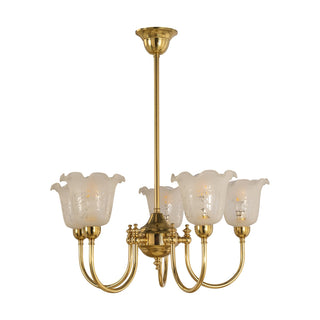 Lighting Inspirations Luke 5 Light Pendant With 5008 Shades Arms Up