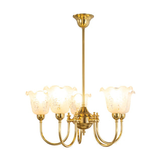 Lighting Inspirations Luke 5 Light Pendant With 5008 Shades Arms Up
