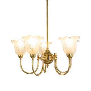 Lighting Inspirations Luke 5 Light Pendant With 5008 Shades Arms Up