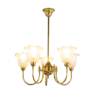 Lighting Inspirations Luke 5 Light Pendant With 5008 Shades Arms Up