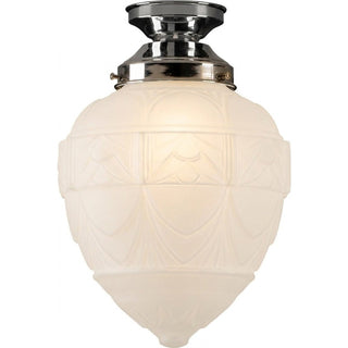 Lighting Insprirations Asheville Frost Batten Fix Chrome