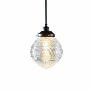 Lighting Inspirations Teardrop Hallophane 8" With 1/2" x 1/2m Rod Set Patina
