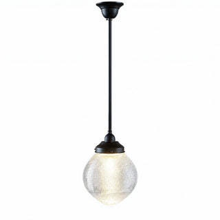 Lighting Inspirations Teardrop Hallophane 8" With 1/2" x 1/2m Rod Set Patina