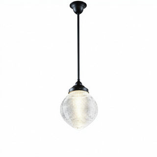 Lighting Inspirations Teardrop Hallophane 8" With 1/2" x 1/2m Rod Set Patina
