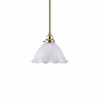 Lighting Inspirations 8044 Hallophane 9" Frost On Rod Set 1/2" x 1/2m Polished Brass