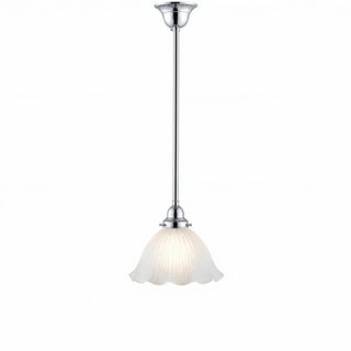 Lighting Insprirations 8044 Hallophane 9" Frost On Rod Set 1/2" x 1/2m Chrome