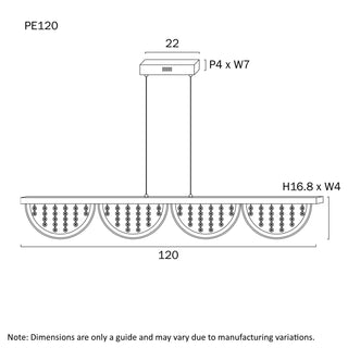 Telbix Luxia Pendant 24W LED