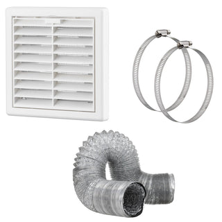 Mercator Aluminium 100mm Duct Ventilation Kits