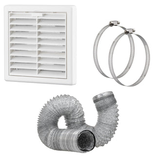 Mercator Aluminium 100mm Duct Ventilation Kits