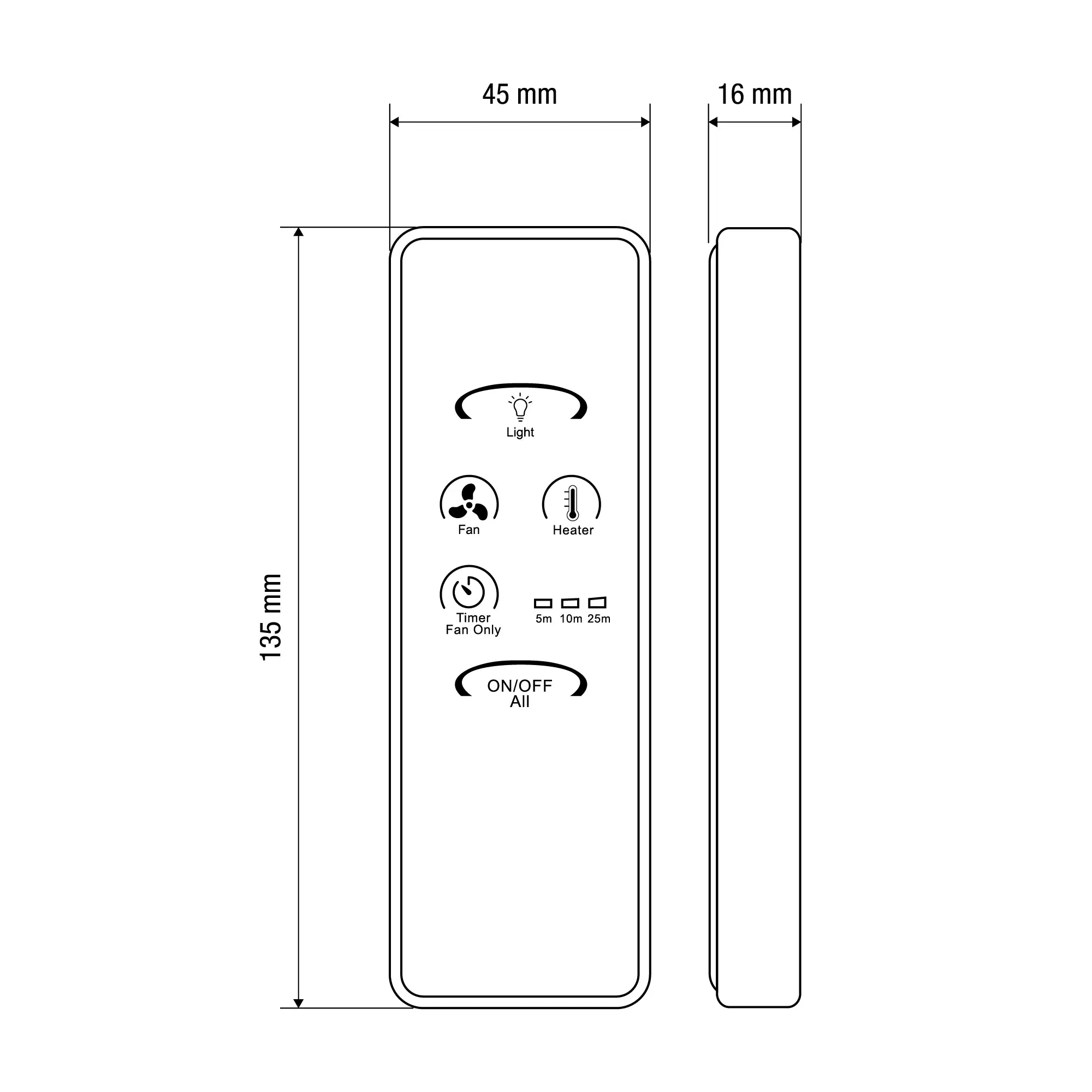 Martec Bathroom Heater Remote Control KIT – Best Buy Lighting