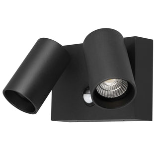 Martec Capri 9W Tricolour LED Spotlight Double Head With Sensor