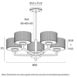 Telbix Moreno II 5 Light Pendant