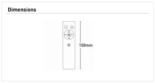 Mercator Solara Spare Remote