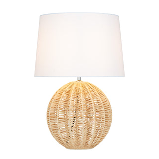 Clearance - Mercator Balmain Tropical Raffia Table Lamp