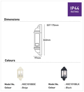 Mercator Nepean II Wall Light