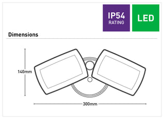 Mercator ONYX LED Floodlight