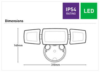 Mercator ONYX LED Floodlight