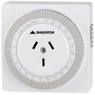Mercator Compact size 24 hour mechanical timer