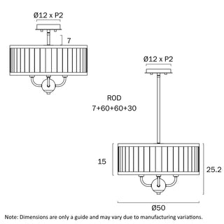 Telbix Norel 6 Light Pendant