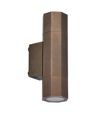 CLA Octo GU10 Exterior Octagonal Up/Down Pillar Lights IP65