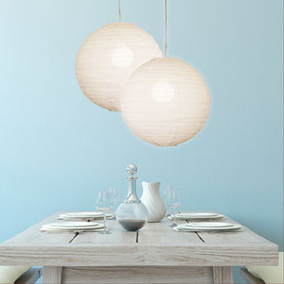 Oriel KANTO.40 Round Linen Shade Only