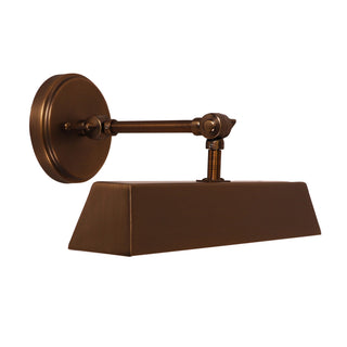 Oriel Lighting Loxby Bronze Adjustable Metal Wall Light