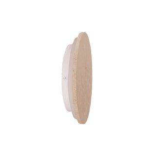 Oriel Lighting DOT.25 Travertine Tri-Colour LED Wall Light