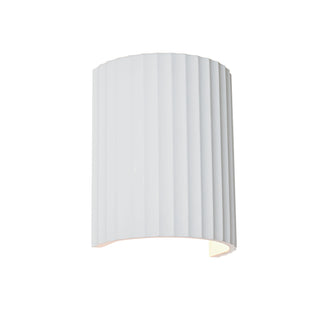 Oriel Lighting Mia Wall Sconce Plaster Finished Wall Light