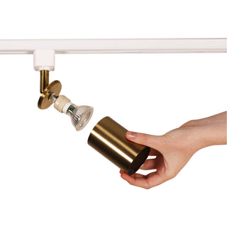 Oriel Lighting Bridge 3lt Track Kit White