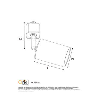 Oriel Bridge GU10 Track Head