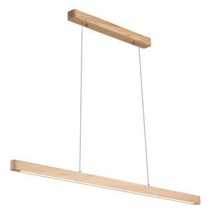 Oriel Lighting Alpha 150 Ash Wood TriColour LED Pendant